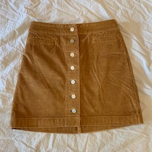 Wilfred Corduroy Mini Skirt- NWOT
